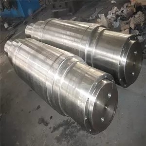 S355jr شفت فولادی فورج شده شفت فولادی سخت شده مواد خام فولادی 42crmo4 شفت مرحله ای