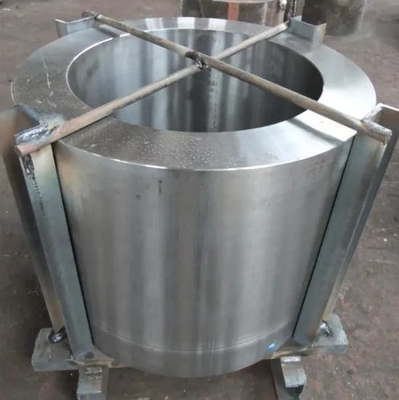 آهنگری ss304 ss316 OD650mm غلاف بوش فولادی سخت شده usd برای آستین شفت پمپ