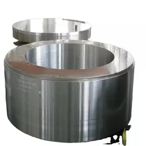 ASTM A36 ST52 آهنگری چرخ دنده S355jr فرفورژه رینگ دنده فولادی