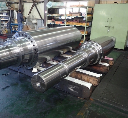 شفت فولادی آلیاژی فورج 4140 Sae1045 C45e با سطح ماشینکاری Cnc